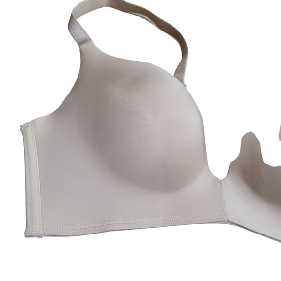 Maidenform Bra 36C Womens Wire free Padded Adjustable Straps Tan - Picture 4 of 7